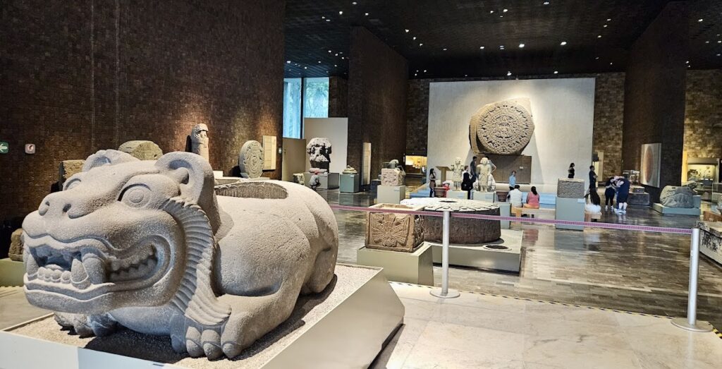 Museo Nacional de Antropologia display