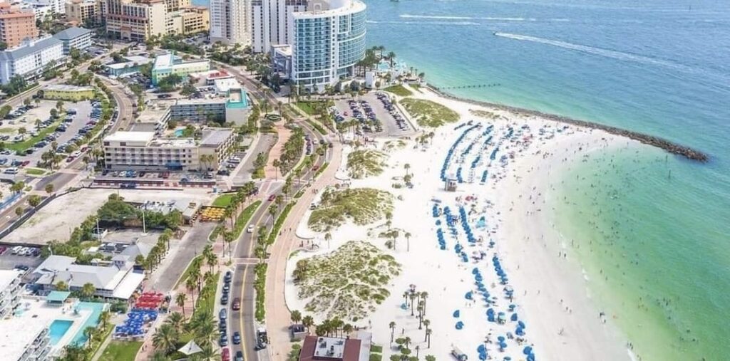 Clearwater aerial