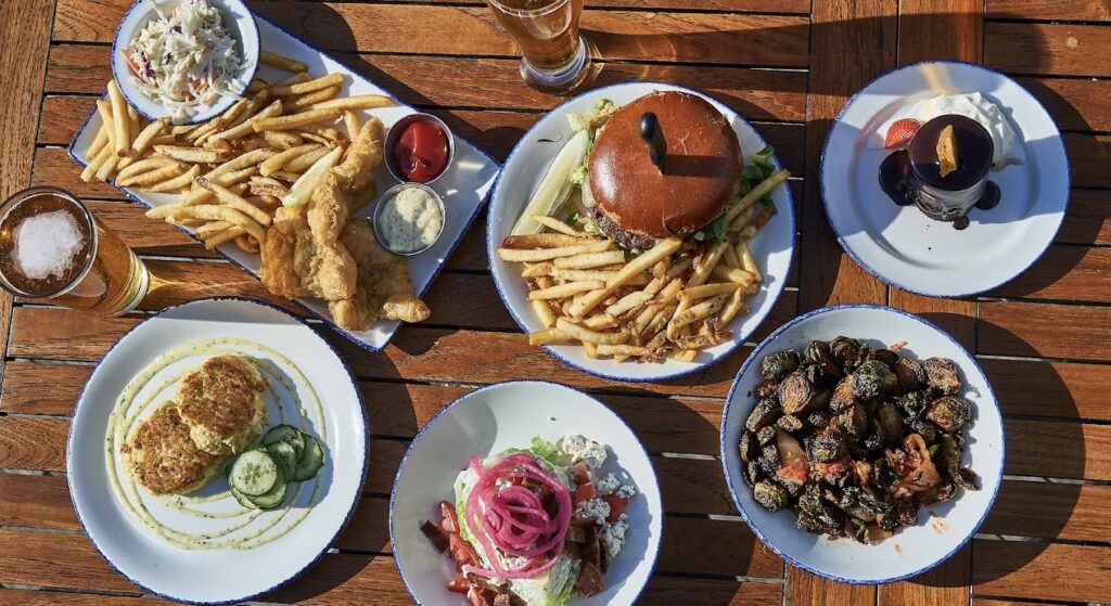 The Wayfarer Restaurant and Lounge meals