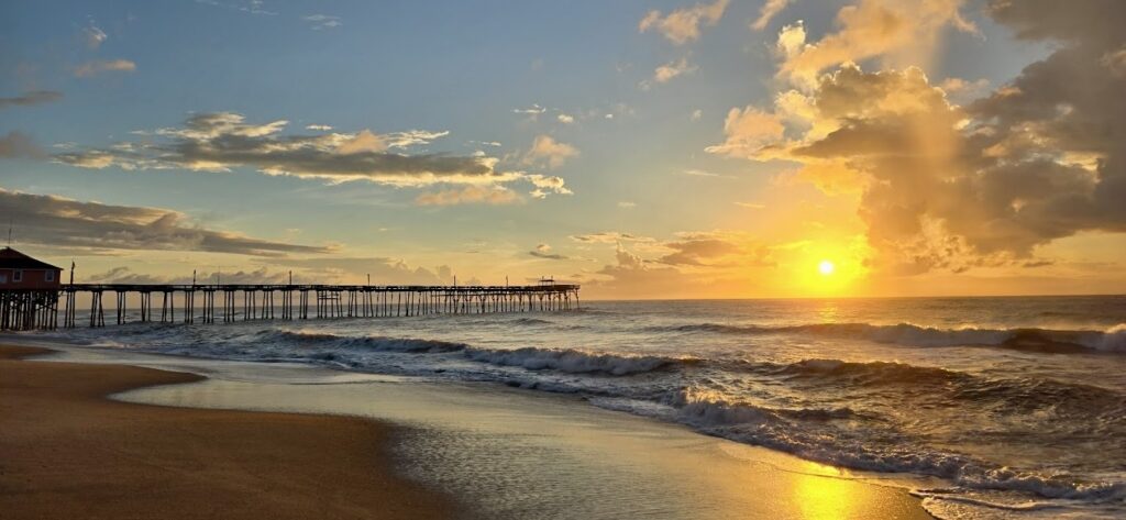 pier at seashore
