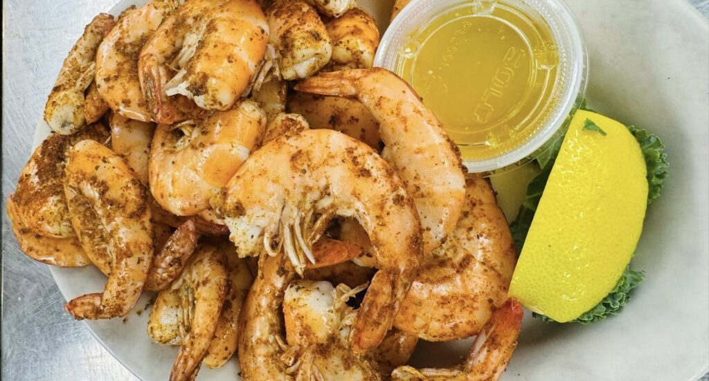 shrimp at Diamond Shoals Restaurant & Sushi Bar