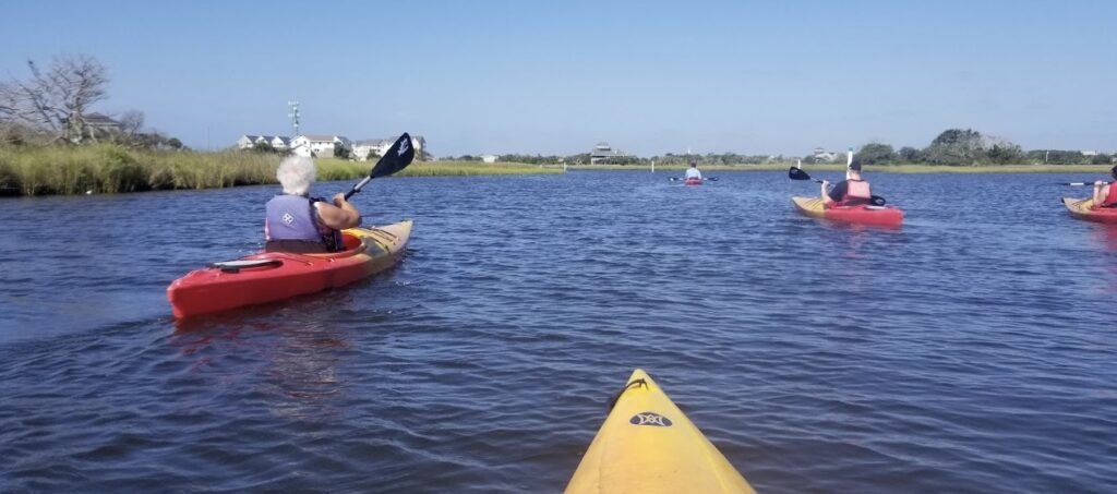 Hatteras Island Ocean Center kayak tour