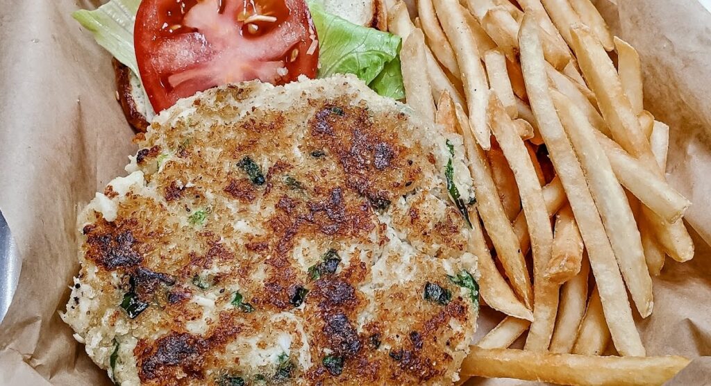 crabcake sandwich