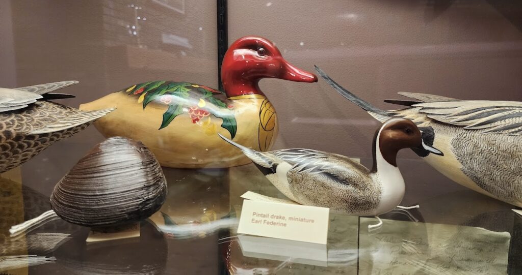 handcarved duck decoys