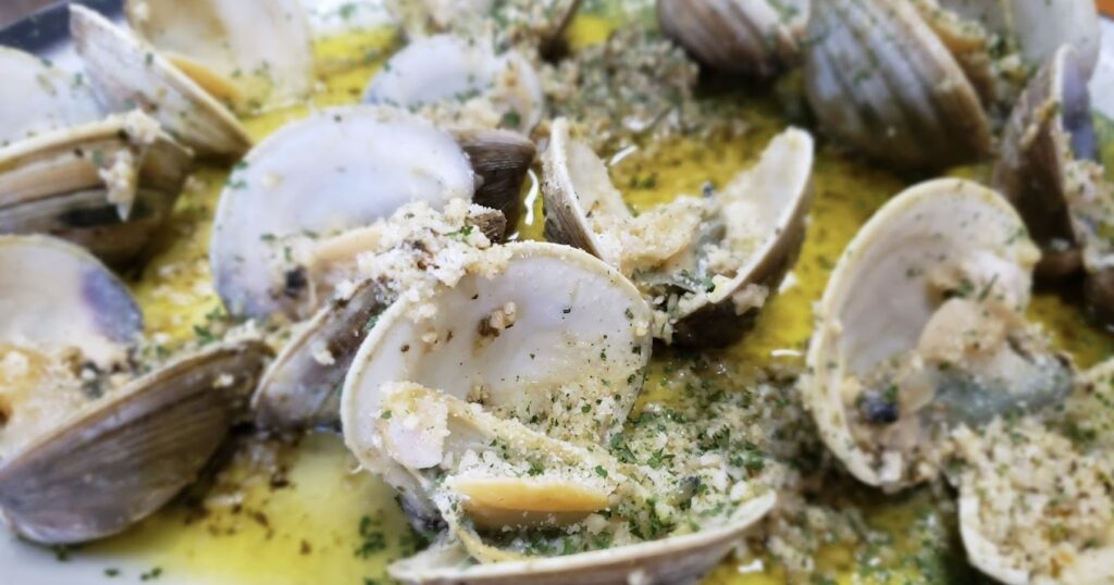 garlic butter oysters