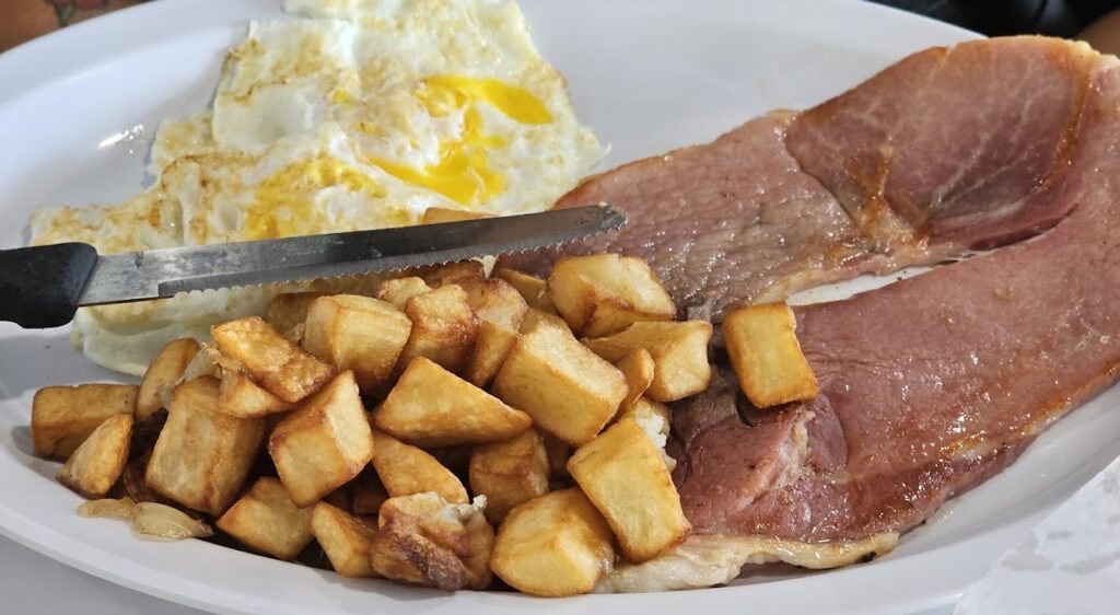 eggs and ham