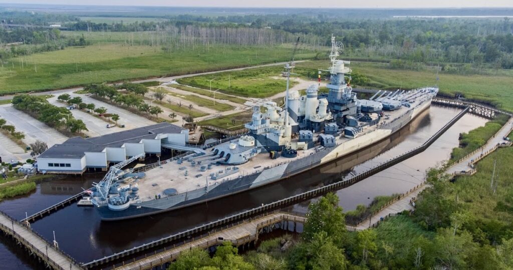 US North Carolina Battleship
