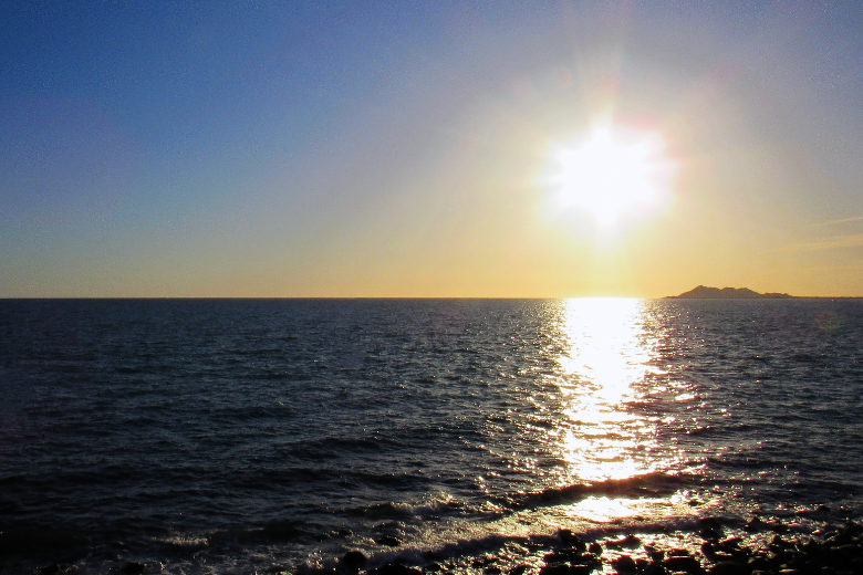Sunset Over the Ocean Rocky Point Fall Season