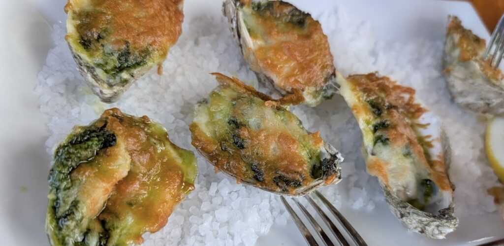 Oysters Rockefeller