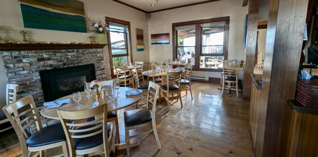 Trillium Cafe & Inn interior