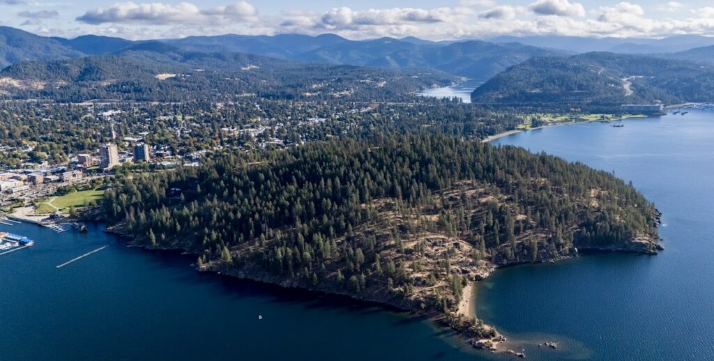 Tubbs Hill aerial