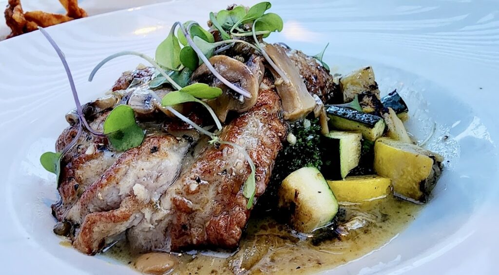 Tony's seafood entree