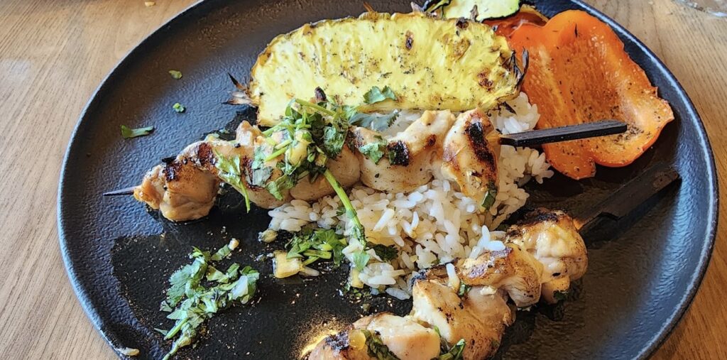 chicken skewers