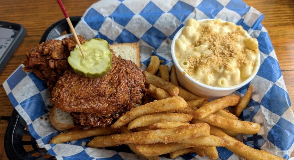 Nashville hot chicken