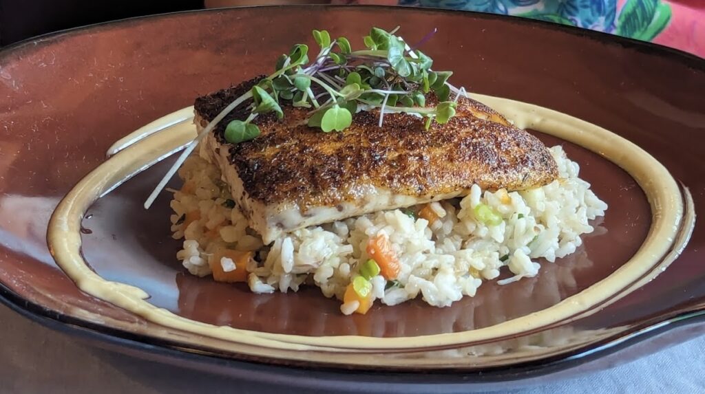 salmon dinner