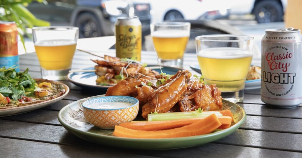 Happy Hour food and drinks