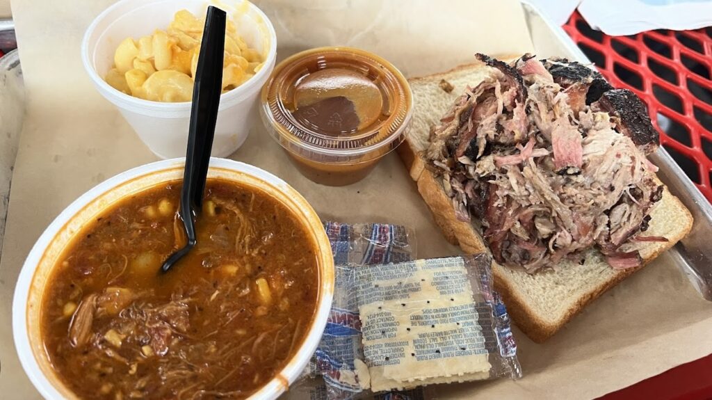 pulled pork & Brunswick stew