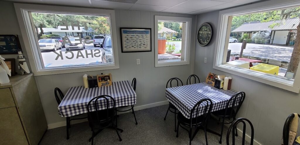 The Sea Shack interior