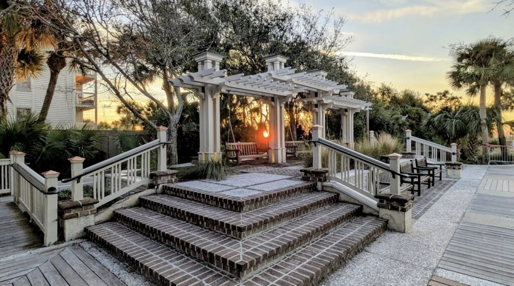 Coligny Beach Park gazebo