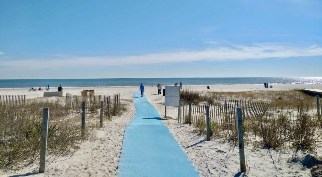 mats at Coligny Beach Park
