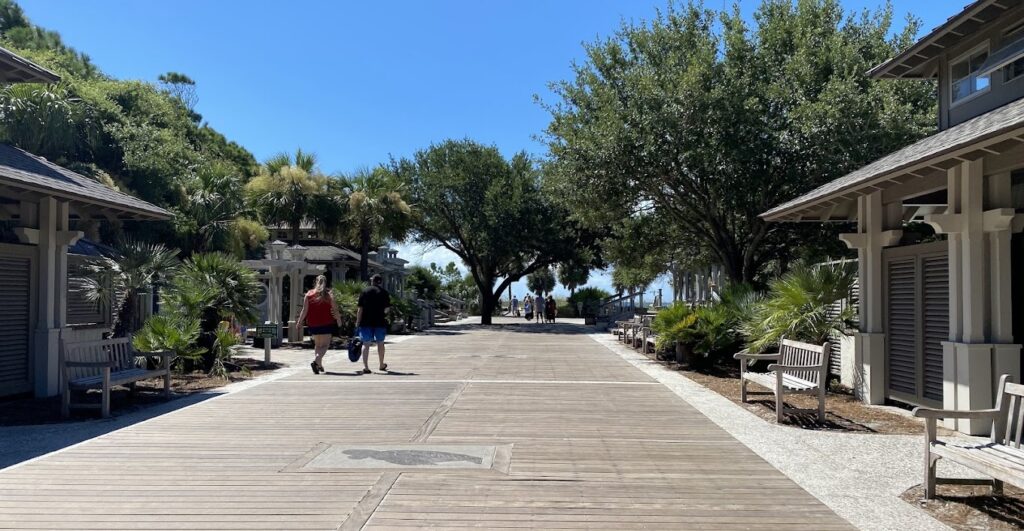 Coligny Beach Park boardwalk