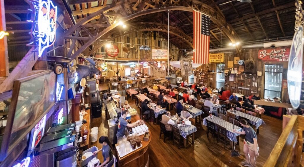 Clear Springs Restaurant interior