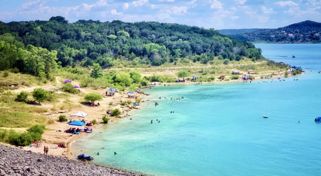 beaches at Canyon Lake