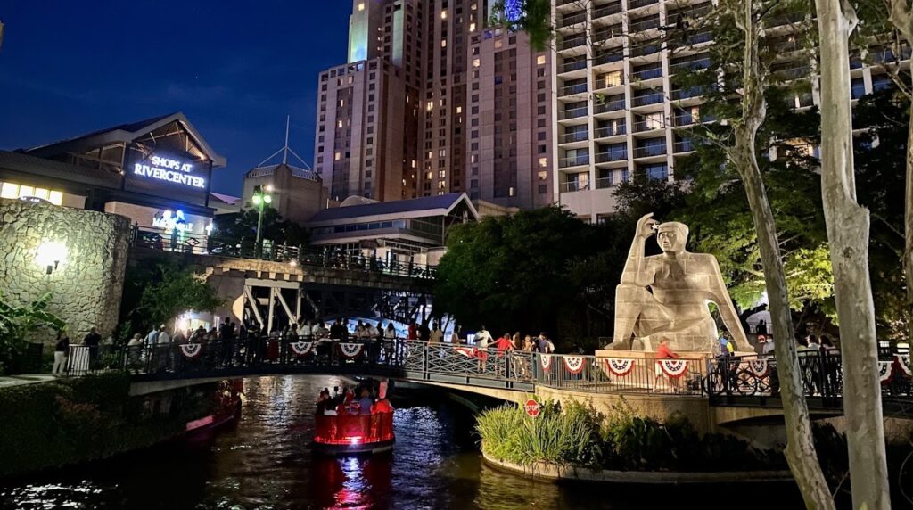 River Walk sculpture