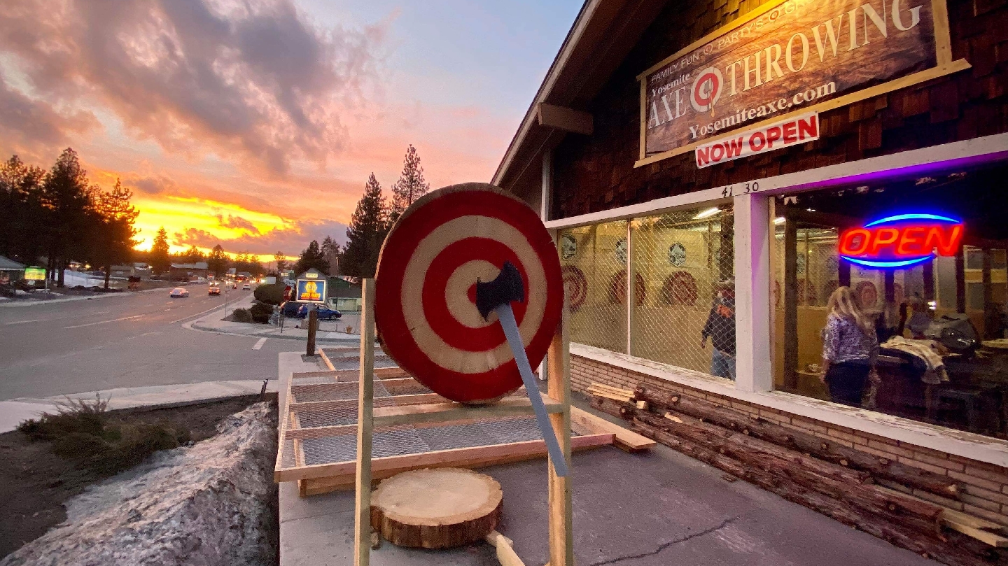 Yosemite Axe Throwing Casago Big Bear
