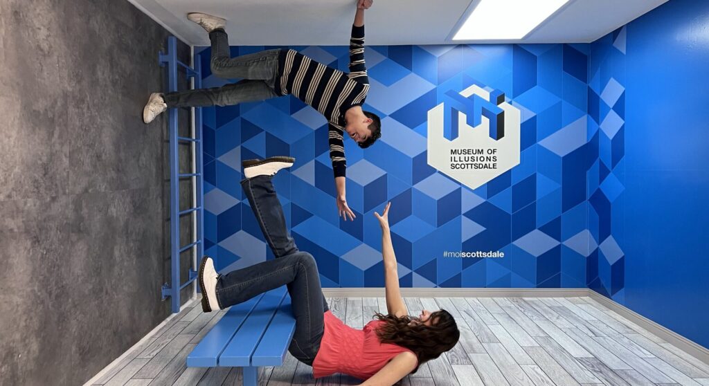 Museum of Illusions Scottsdale perception room