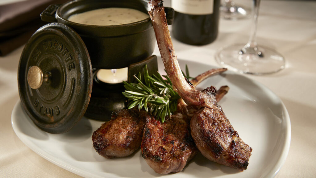 roasted lamb