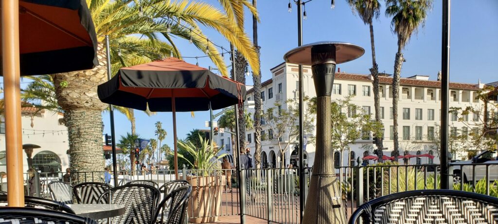 patio area