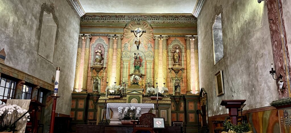 alter at Old Mission
