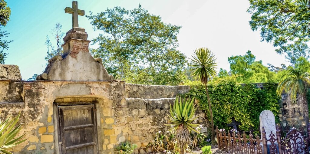 Old Mission Santa Barbara cemetery