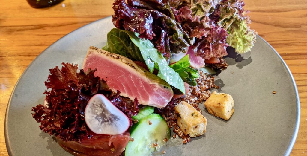 Ahi salad