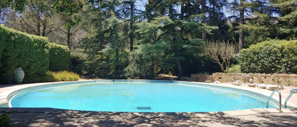 Lotusland pool