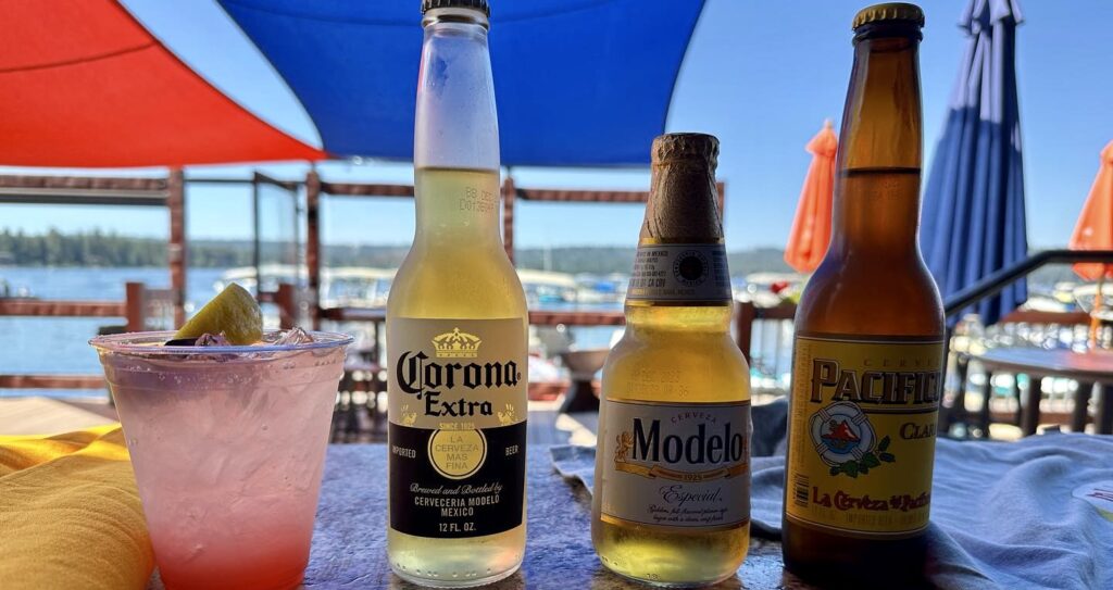 drinks at The Grill