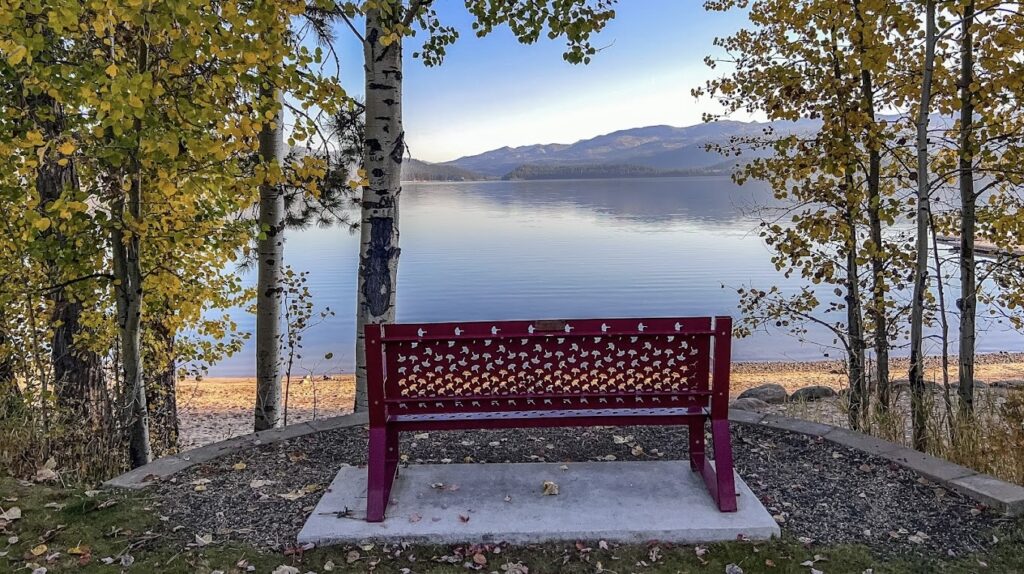 park bench