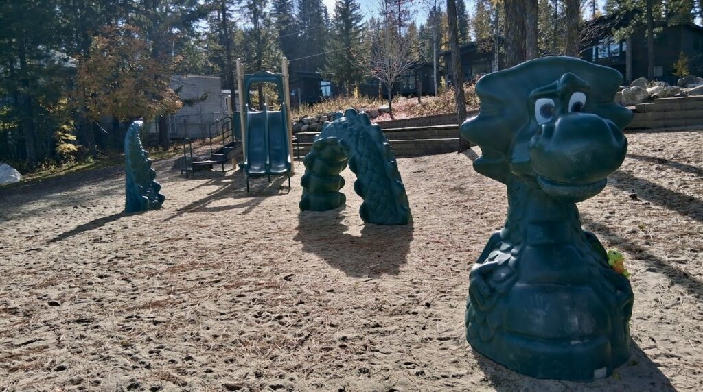 Sharlie-themed playground