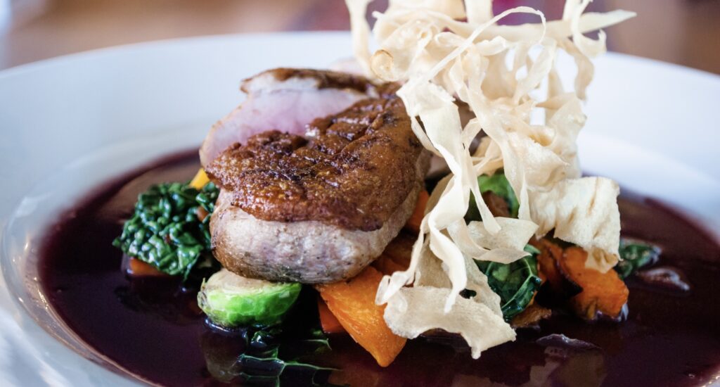duck entree