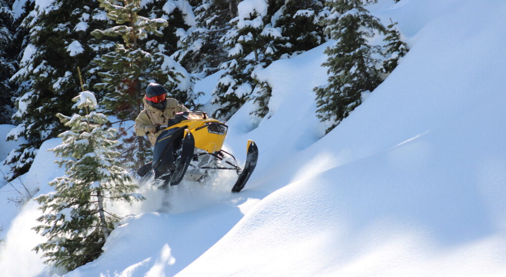 snowmobiling