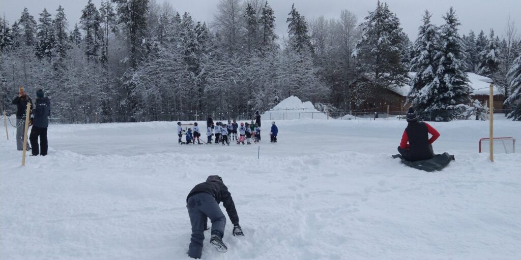 Winter at Fairway Park.