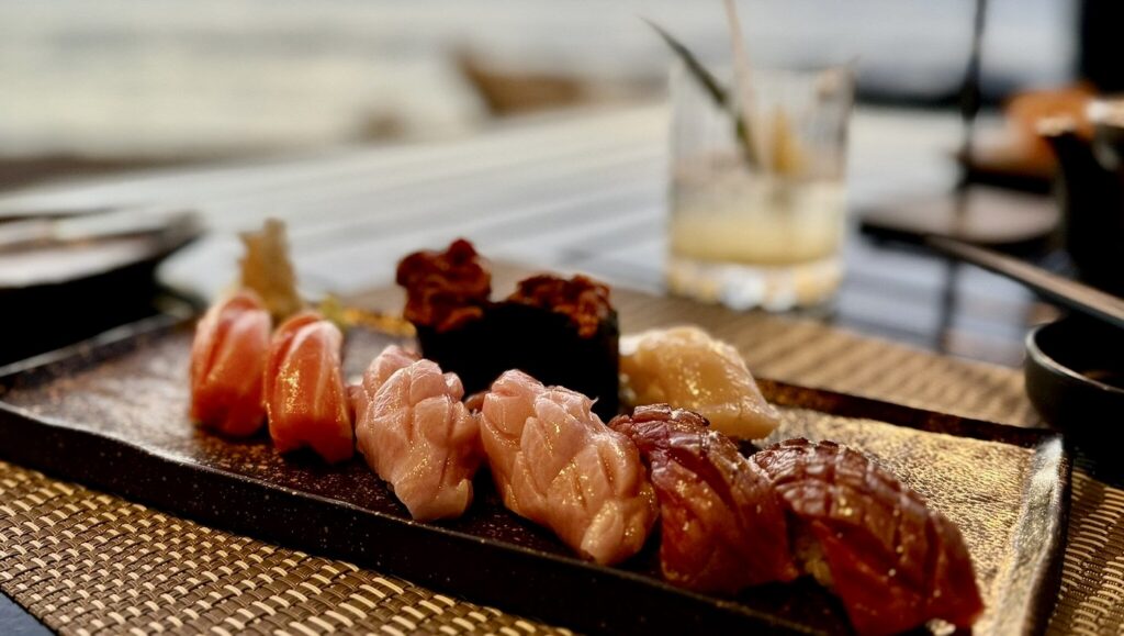 sushi at ULU