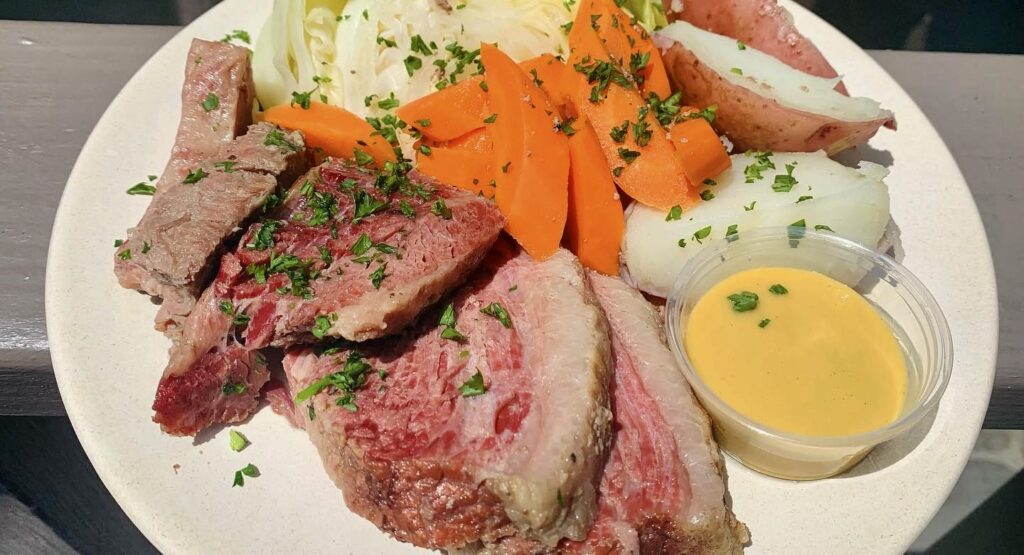 St. Patrick's Day dinner