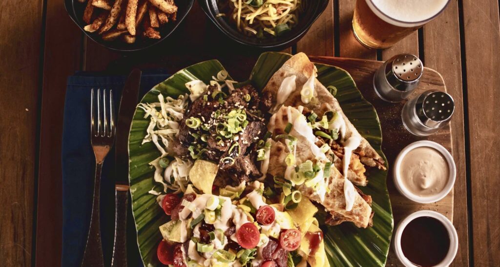 entree at On The Rocks