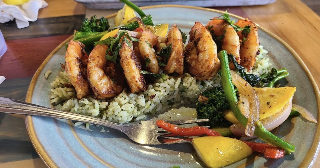 shrimp dinner