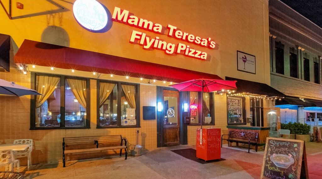 Mama Teresa's Flying Pizza