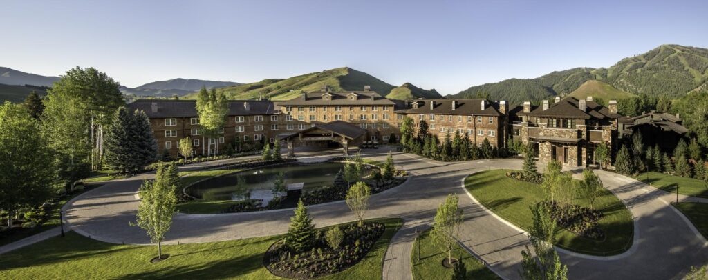 Exterior of Sun Valley Resort