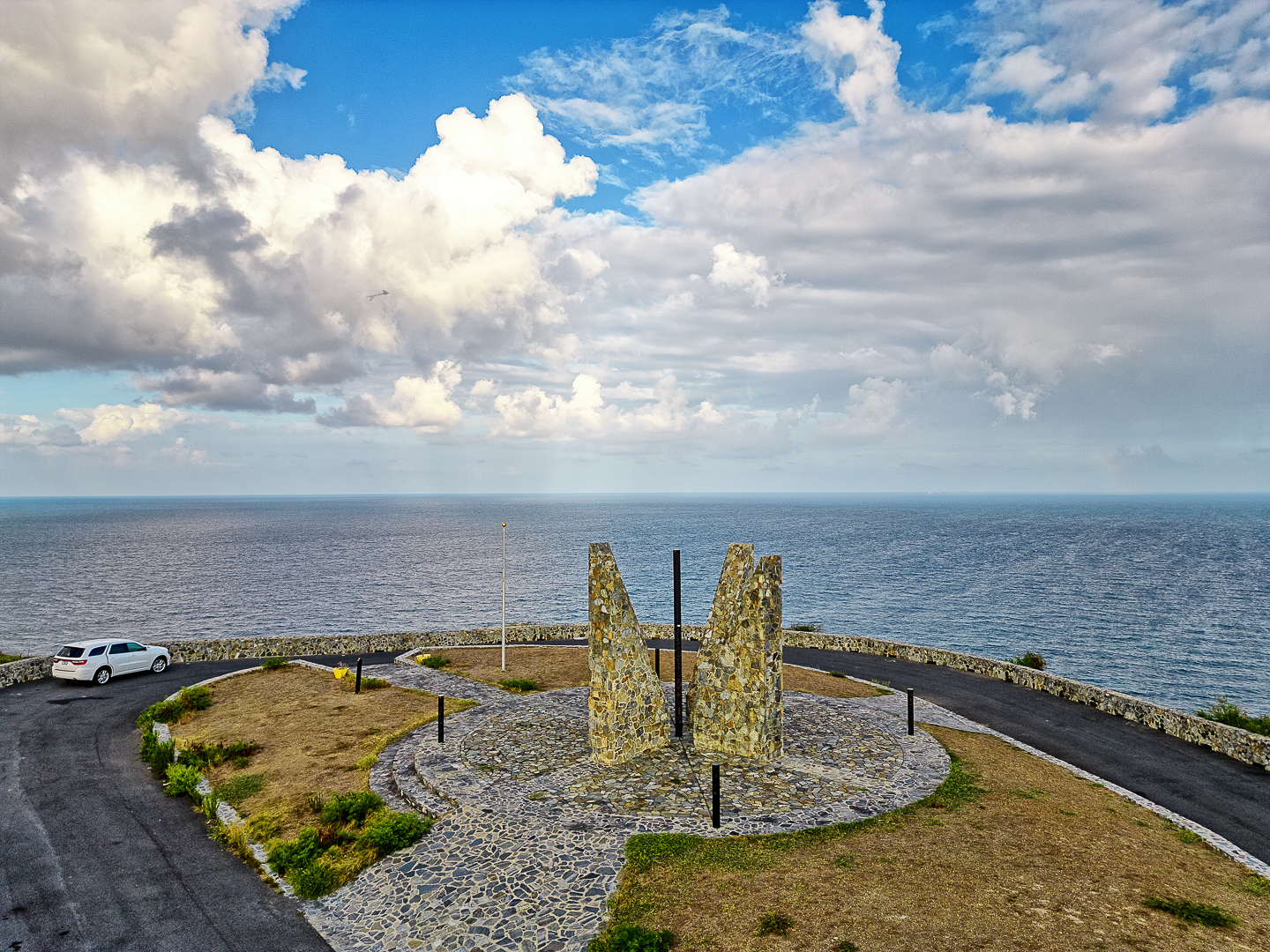 Point Udall, Millenium Monument St. Croix Travel Guide