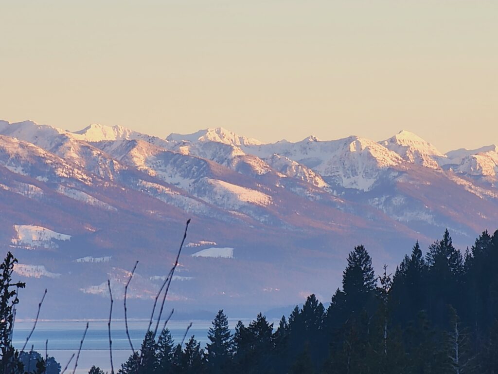 Flathead National Forest mountains
